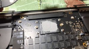 Замена термопасты и SSD в Macbook Pro 15 (mid 2015)