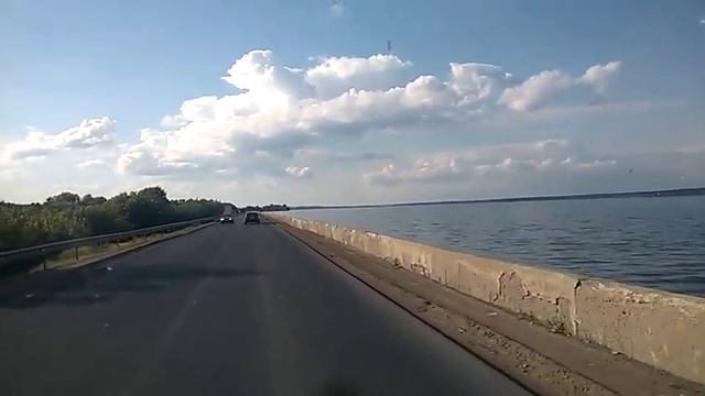 Матырское водохранилище и радуга
