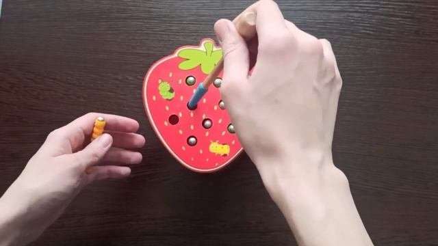 Магнитная рыбалка Червячки?|Игра от 1 года до 2 лет| Игрушки для детей