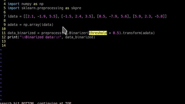 An working Python environment for Artificial Intelligence, input and output