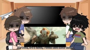 OG losers club reacts to Richie • IT 2017 + gacha club • Reddie •