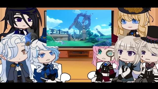 [ 💧 ] : Fontaine React To: 4.1 Trailer | Genshin Impact | Part 2 | Gacha Club