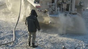 КАМАЗ БУРИТ, буровая установка, бурение гранита