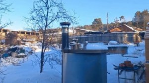 коптим свиные рёбра и окорок в бочки