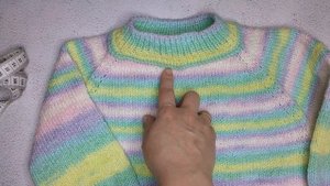 Джемпер для девочки/ Экспресс МК/ #вязаниедлядетей