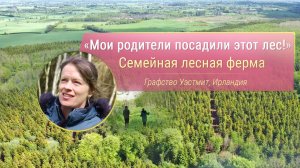 Семейная лесная ферма в Ирландии!