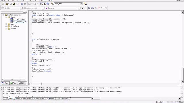 Visual c++ tutorial simple texteditor in Vc++ 6 0 смотреть онлайн