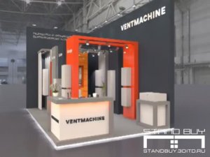 Выставочный стенд компании Ventmachine на выставке AirVent 2024
