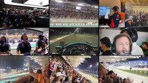 F1 2021 Abu Dhabi final lap battle, mashup