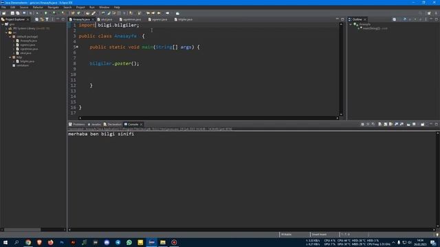 87- Java Dersleri - İmport Nedir - Static İmport Kullanımı смотреть онлайн