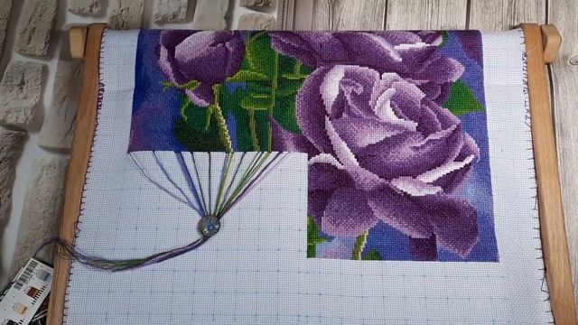 Вышивка крестиком Мои продвижения за 3 недели. долгострой продвигаются ? смотреть онлайн