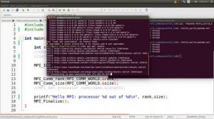 How to setup openmp and mpi in ubuntu with example