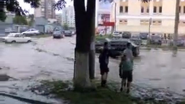 Липецк, ул. Меркулова 24.08.2009 смотреть онлайн