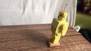 Заводная механическая игрушка -Робот.СССР.Редкость