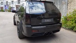 Мощный выхлоп на Jeep Grand Cherokee SRT
