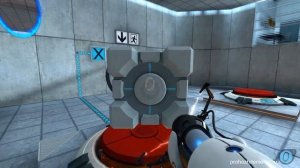 Portal 1-05. Полное прохождение игры как проходить Портал 1, глава 2, Камера испытаний 05