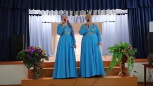 Песня "Подорожник трава" исполняет дуэт Кузнецовой Татьяны и Остапенко Екатерины Крымковский ДК.