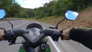 Мотопутешествие 350 км на двух мопедах.