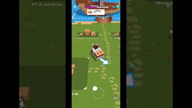 Cube Craft Gameplay Walkthrough (android/ios) Part 2 - Level 1 смотреть онлайн