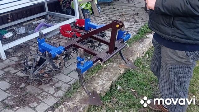 Обзор самодельного культиватора-окучника для КМЗ-012 с размерами и ценами. смотреть онлайн