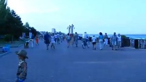 На набережной в Феодосии