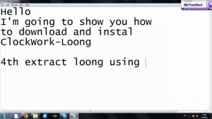 Loong tutorial