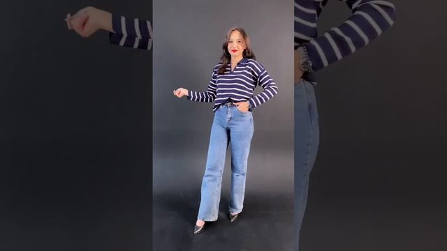 Кофта в полоску #турция #одеждаизтурции смотреть онлайн