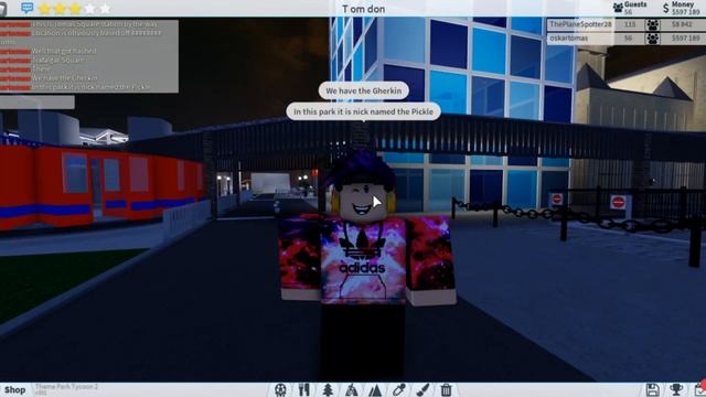 London based city park | Themepark Tycoon 2 | Roblox смотреть онлайн
