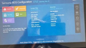 Samsung tab bios