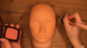 ASMR Makeup on a Mannequin ?? АСМР макияж на манекене для сладкого сна ? #asmr #makeup #sleep