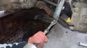 Снятие амортизатора Рено Мастер