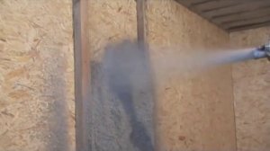 Влажное напыление эковаты