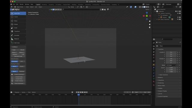 Как создать VFX видео в Blender