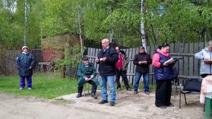 Выступление Председателя СНТ "Здоровье" про переход в "Мосэнергосбыт" на общем собрании в 2023 году