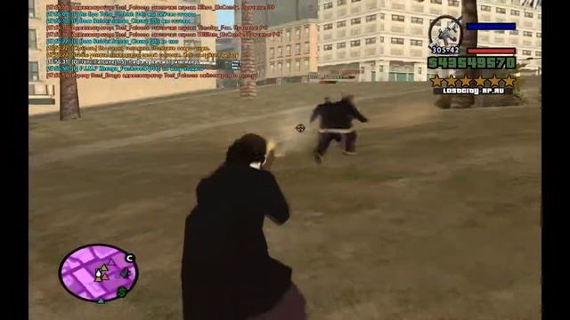 Lost city[RP] Тренировка в банде ballas смотреть онлайн