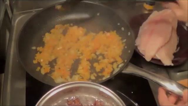 Индийское карри из белой рыбы с кокосовым молоком и рисом
