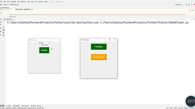 Python Tkinter Complete Tutorial in Tamil | Full Course