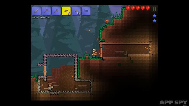 Terraria iOS iPhone / iPad Gameplay Review - AppSpy.com смотреть онлайн