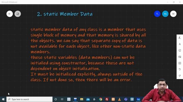 Static Keyword  in C++ Programming | Part 1 | By Professor Pankaj Gupta | BIIT