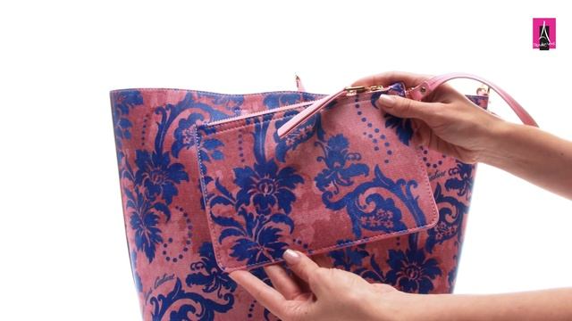 Видеообзор I Женские сумка с ручками тоут VERSACE JEANS COUTURE 3062653 смотреть онлайн