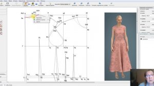 Перемещение объекта по линии в программе "Valentina"