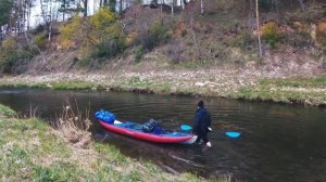 #Сплав на байдарках по реке #Держа. Обзорный клип.
