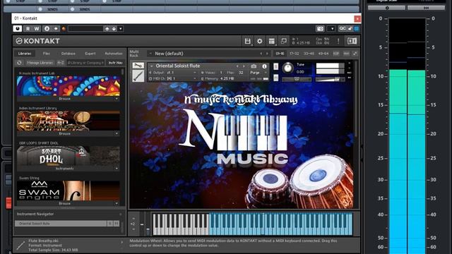 Oriental Soloist Flute |Kontakt|free download|Kontakt flute|Native instrument |Nmusic| смотреть онлайн