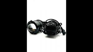 Комплект Би лед линз в противотуманные фары на Lada Vesta, Granta FL, Niva Urban, Nissan, Renault