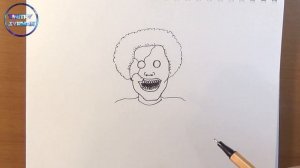 How to draw Granny 2, Как нарисовать Бабку Гренни 2 ( Бабушка Grainy )