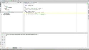 Видео-урок. Простейшая программа на java в Intellij IDEA 14