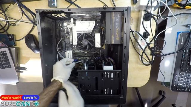 AsRock Z590M Intel i9-10th Gen SSD Upgrade PC Setup смотреть онлайн