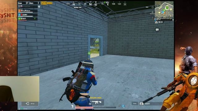 Покатаем перед сном;)) PUBG MOBILE ApaPySHIT!!) стрим с вэбкой;) смотреть онлайн