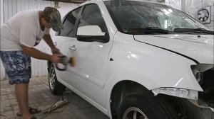 Полировка автомобиля лада калина 2. Полировка кузова, полировка авто своими руками, полировка авто.