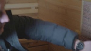 Баня квадро-овал 4м*4,5м. Обзор не базовой комплектации.